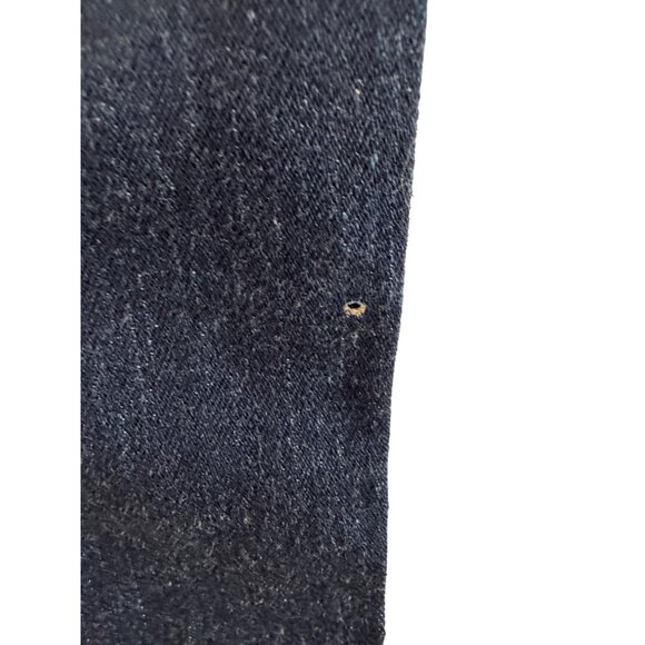 BKE Denim Payton Bootcut Jeans Womens Size 31XL Dark Wash Distressed Stretch Cot - Picture 4 of 7